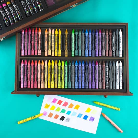 Art 101 Doodle & Draw Wood Art Set